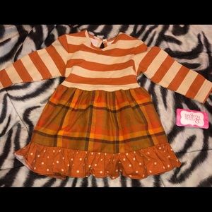 Ricrac and Ruffles Fall Dress